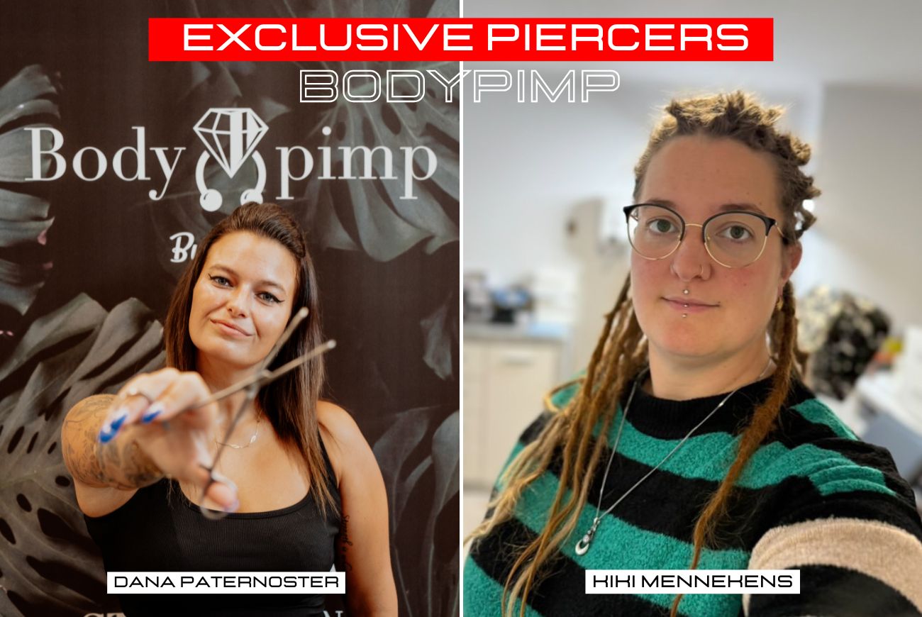 Piercings at the International Antwerp Tattoo Convention